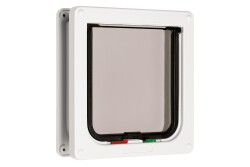 Beeztees CatMate Kedi Kapısı, Çift Yönlü, 4 fonksiyonlu, Beyaz, 19x20cm - 2