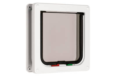 Beeztees CatMate Kedi Kapısı, Çift Yönlü, 4 fonksiyonlu, Beyaz, 19x20cm - 2