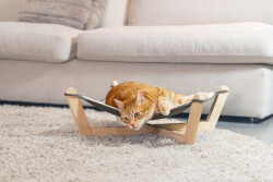 Beeztees DBL Kedi Hamağı, Gri, 51x51x18,5cm - 2