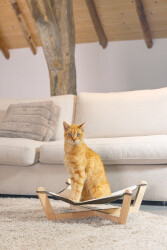 Beeztees DBL Kedi Hamağı, Gri, 51x51x18,5cm - 5