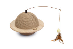 Beeztees DBL Kedi Tırmalama ve Oyuncağı, 29,5x29,5x20cm - Beeztees