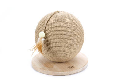 Beeztees DBL Kedi Tırmalama ve Oyuncağı, 30x30x27cm - 1