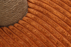 Beeztees DBL Kedi Tırmalama ve Oyuncağı, Toprak Rengi, 35x35x50cm - 5