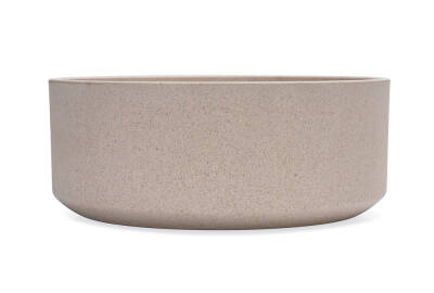 Beeztees DBL Köpek Mama Su Kabı, Bambu, Bej, 21cm, 1430ml - 3