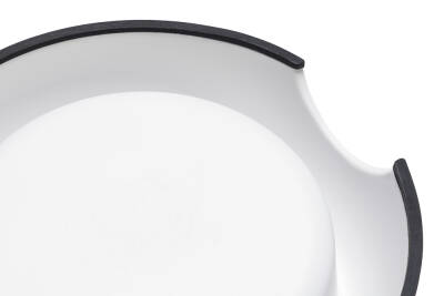 Beeztees DBL Köpek Mama Su Kabı, Mat Paslanmaz Çelik, Beyaz Mermer Görünümlü, 22cm, 700ml - 4