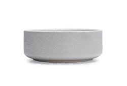 Beeztees DBL Köpek Mama Su Kabı, Seramik, Mat Beyaz, 13,5cm, 500ml - 2