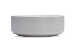 Beeztees DBL Köpek Mama Su Kabı, Seramik, Mat Beyaz, 16cm, 800ml - 2