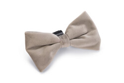 Beeztees DBL Köpek Papyonu, Kadife, Gri, 12cm - Beeztees