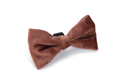 Beeztees DBL Köpek Papyonu, Kadife, Pembe, 12cm - Beeztees