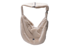 Beeztees DBL Köpek Taşıma Çantası, 6,5Kg'ye kadar, Bej, 48x23x33cm - Beeztees