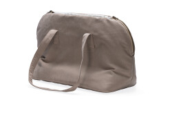 Beeztees DBL Köpek Taşıma Çantası, Yıkanabilir, 6,5Kg'ye kadar, Bej, 48x23x33cm - 1