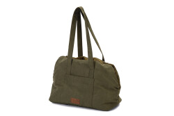 Beeztees DBL Köpek Taşıma Çantası, Yıkanabilir, 6,5Kg'ye kadar, Yeşil, 40x20x28cm - Beeztees