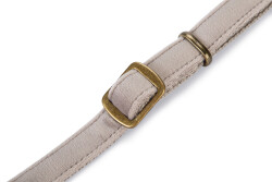 Beeztees DBL Köpek Tasması, Kadife, Gri, 26-40cm, 15mm - 2