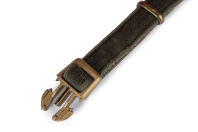 Beeztees DBL Köpek Tasması, Kadife, Nefti, 26-40cm, 15mm - 3