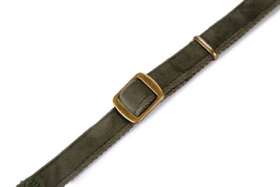 Beeztees DBL Köpek Tasması, Kadife, Nefti, 35-50cm, 20mm - 2