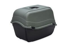 Beeztees Kapalı Kedi Tuvaleti, Koku Filtreli, Antrasit Koyu Mavi, 64x44x46cm - 3