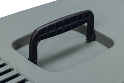 Beeztees Kapalı Kedi Tuvaleti, Koku Filtreli, Antrasit Koyu Mavi, 64x44x46cm - 5