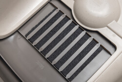 Beeztees Kapalı Kedi Tuvaleti, Koku Filtreli, Bej Gri, 56x39x39cm - 5