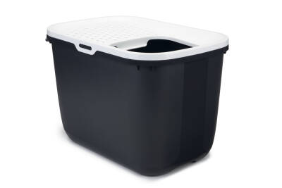 Beeztees Kapalı ve Derin Kedi Tuvaleti, Gri, 58x38,5x39,5cm - 1