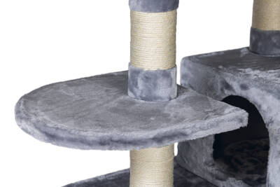 Beeztees Kedi Büyük Tırmalama ve Oyun Evi, 70x50x220-260cm - 4