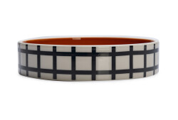 Beeztees Kedi Mama Su Kabı, Seramik, Turuncu / Beyaz, 16,5cm, 300ml - 2