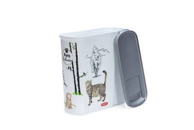 Beeztees Kedi Maması Saklama Kabı 6L - 5