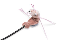 Beeztees Kedi Oltası, Oyuncaklı, Peluş, Kurdelalar, Çeşitli Renklerde, 40cm - 2