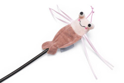 Beeztees Kedi Oltası, Oyuncaklı, Peluş, Kurdelalar, Çeşitli Renklerde, 40cm - 3