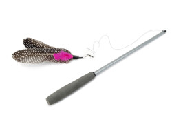 Beeztees Kedi Oltası, Teleskopik Saplı, Tüylü, 40-112cm - Beeztees