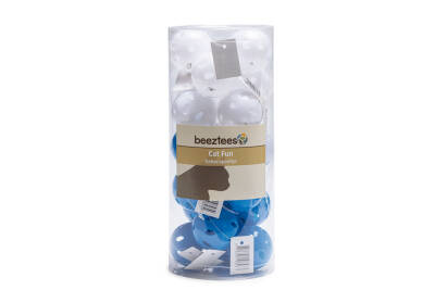 Beeztees Kedi Oyuncağı, Delikli ve Zilli Top, Çeşitli Renklerde, 4cm - 5