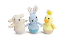 Beeztees Kedi Oyuncağı, Hacıyatmaz, Peluş, Çeşitli Renklerde, 7x7x10cm - Beeztees