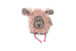 Beeztees Kedi Oyuncağı, Koyun, Peluş, Pembe, 12x12x3cm - Beeztees