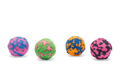 Beeztees Kedi Oyuncağı, Top, Kumaş, Çeşitli Renklerde, 4cm - 1