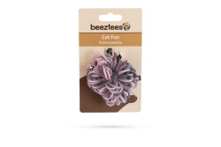 Beeztees Kedi Oyuncağı, Top, Yün, Pembe ve Gri, 7cm - 2