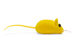 Beeztees Kedi Oyuncağı, Velur Fare, Çeşitli Renklerde, 12,5x3x2,6cm - 4