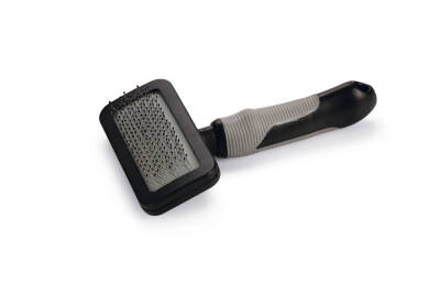 Beeztees Kedi Tarağı, Kolay Tarama, Siyah Gri, M, 18cm - 1