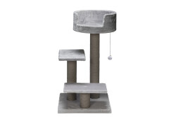 Beeztees Kedi Tırmalama, Gri, 50x50x92cm - 2