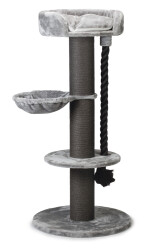 Beeztees Kedi Tırmalama, Gri, 80x80x170cm - Beeztees