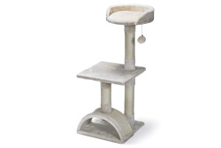 Beeztees Kedi Tırmalama, Krem, 35x35x82cm - 4