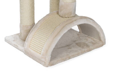Beeztees Kedi Tırmalama, Krem, 35x35x82cm - 2