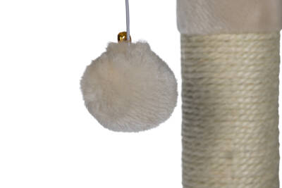 Beeztees Kedi Tırmalama, Krem, 35x35x82cm - 3