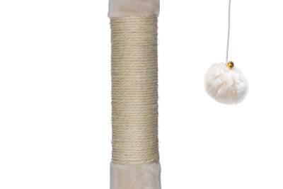 Beeztees Kedi Tırmalama, Krem, 40x35x82x110cm - 5