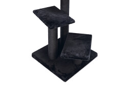 Beeztees Kedi Tırmalama, Siyah, 50x50x92cm - 3