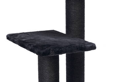 Beeztees Kedi Tırmalama, Siyah, 50x50x92cm - 4
