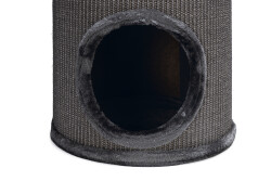 Beeztees Kedi Tırmalama ve Oyun Evi, Gri, 37x70cm - 3