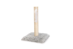 Beeztees Kedi Tırmalama ve Oyuncağı, Gri, 35x35x53cm - Beeztees