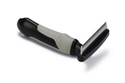 Beeztees Kısa ve Uzun Tüylü Köpek Alt Kürk Tarağı, Siyah Gri, M, 15,5cm, 15,5x8,5x5cm - 3