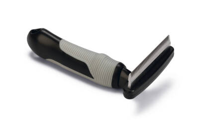 Beeztees Kısa ve Uzun Tüylü Köpek Alt Kürk Tarağı, Siyah Gri, M, 15,5cm, 15,5x8,5x5cm - 3