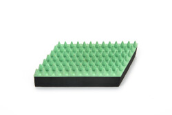 Beeztees Kısa ve Uzun Tüylü Köpek Masaj Fırçası, Kauçuk, Mint Yeşil, S, 13cm, 13x5x3cm - Beeztees