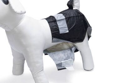 Beeztees Köpek Alt Bezi, Mükemmel Uyum, Kullan-At, Siyah, 20 Adet, S - 5